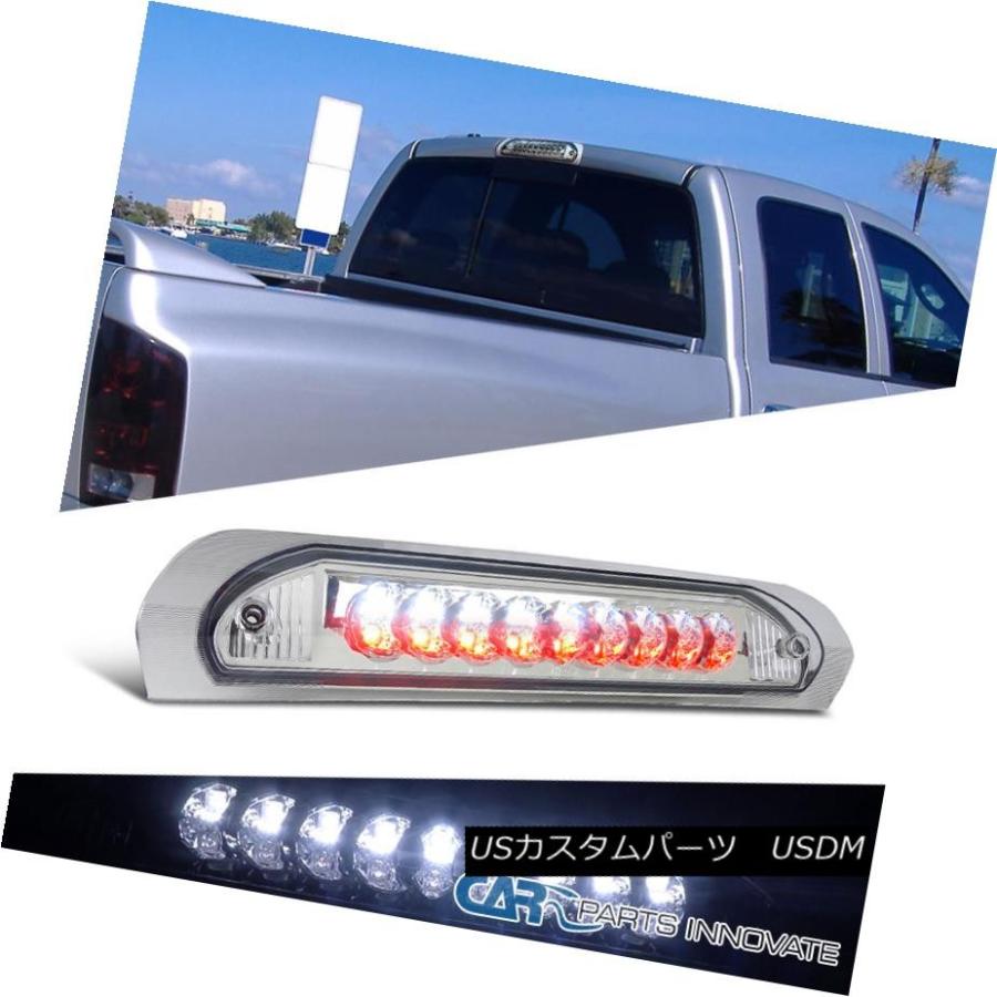 テールライト 2002-2008 Dodge Ram 1500/2500/3500クリアLED第3ブレーキライトテールリアランプ 2002-2008