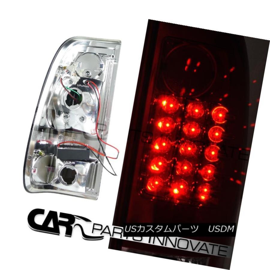 テールライト 97-03 F150 99-07 F250スーパーデューティレッドLEDテールライト+テールゲート eドアハンの画像