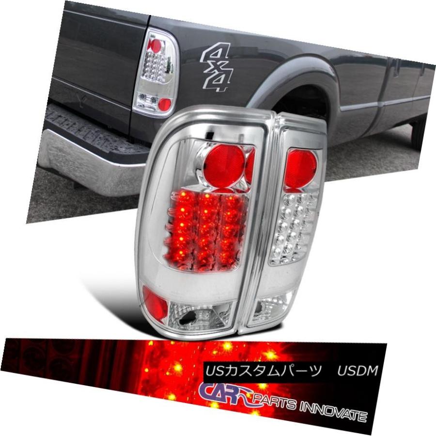 テールライト 97-03 F150 99-07 F250 F350 F450 F550 LEDテールライトブレーキリアライトクローム 97-03 F1