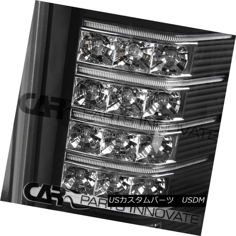 テールライト 07-13 Chevy Silverado 1500 07-14 2500HD 3500HDブラックLEDブレーキテールライトランプ 0の画像