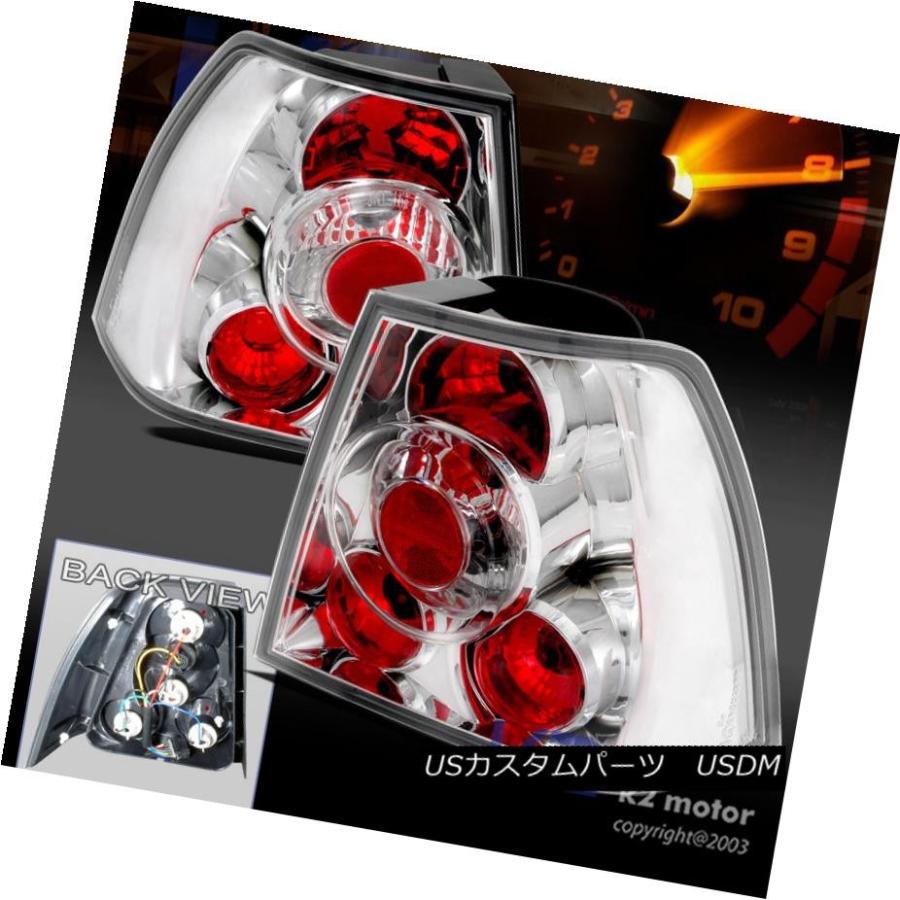 テールランプ 1999  -  2005年フォルクスワーゲンジェッタMK4ユーロクロームテールライト For 1999-2005 Volkswagen ライト、レンズ-自動車
