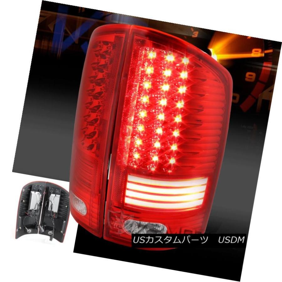 テールライト 2002-2006 Dodge Ram 1500/2500/3500レッドリアブレーキLEDテールライト左+右 2002-2006 Do