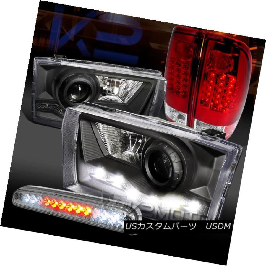 テールランプ 99-04 F250 SD黒いことSMD DRL映写機前照灯+赤いことLED尾っぽ照明ランプ+第3打ちきり 99-04 F250 自動車-その他ライト
