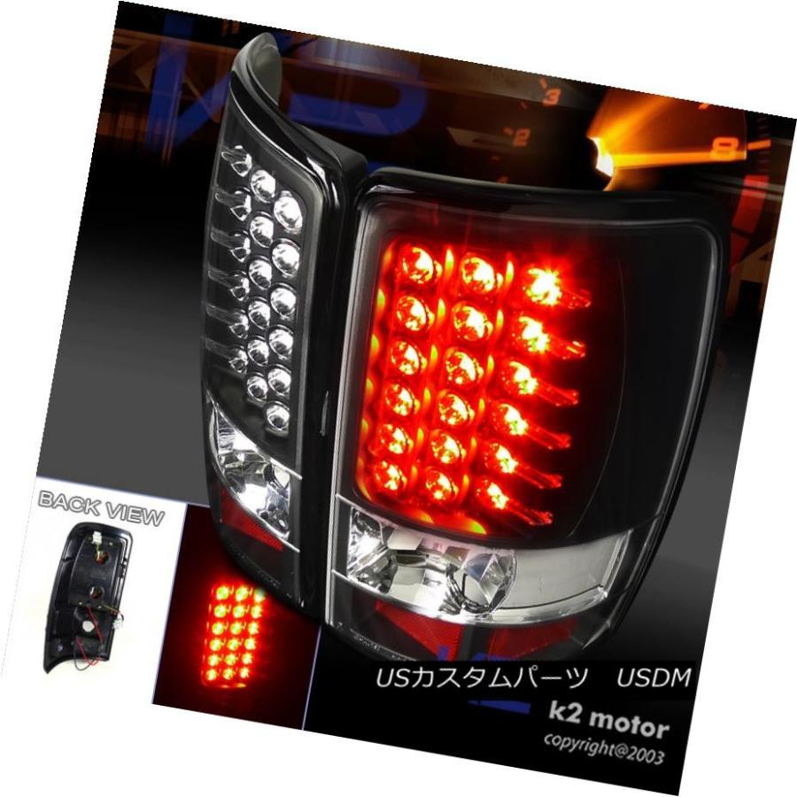 テールライト 2000-2006 GMCユーコンデナリブラックトリムLEDテールライト 2000-2006 GMC Yukon Denali Blac