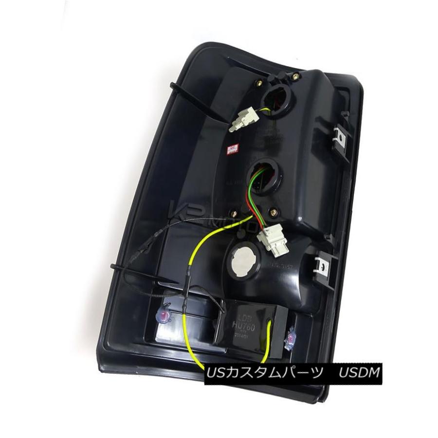 テールライト 2000-2006 GMCユーコンデナリブラックトリムLEDテールライト 2000-2006 GMC Yukon Denali Blac_1