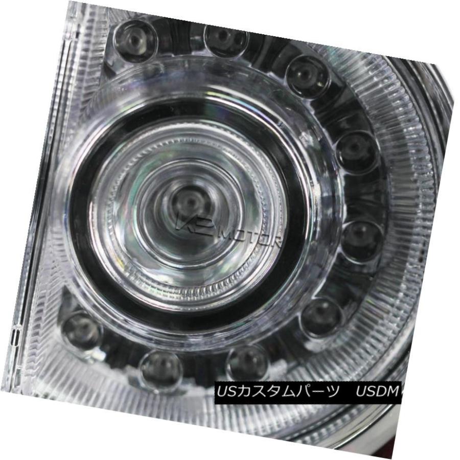 テールライト 2005-2015トヨタタコマベースXランナーレッドクリアLEDリアテールブレーキライト 2005-2015 Toyota Tacomaの画像