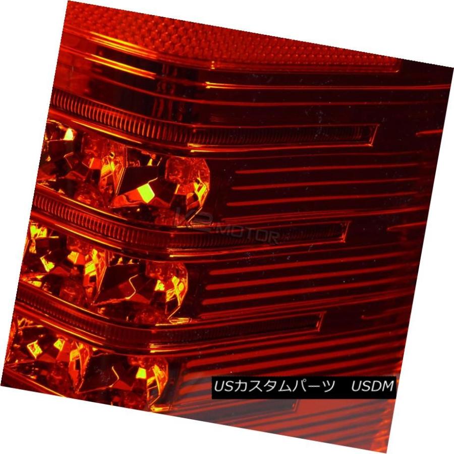 テールライト 2007-2014 Chevy Silverado 1500 2500 3500トラックレッドクリアLEDテールライト 2007-201の画像