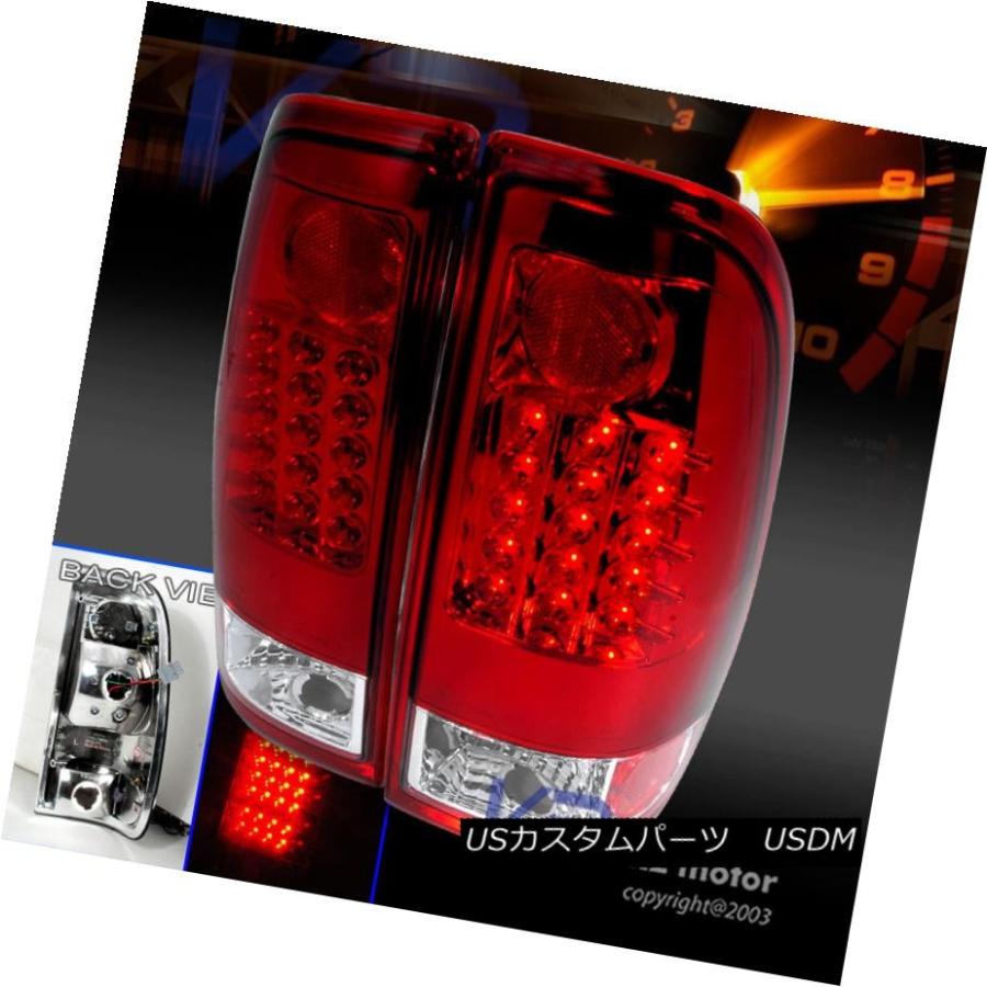 テールライト 1997-2003フォードF150 F250 LEDレッドレンズテールライトセット 1997-2003 Ford F150 F250 L
