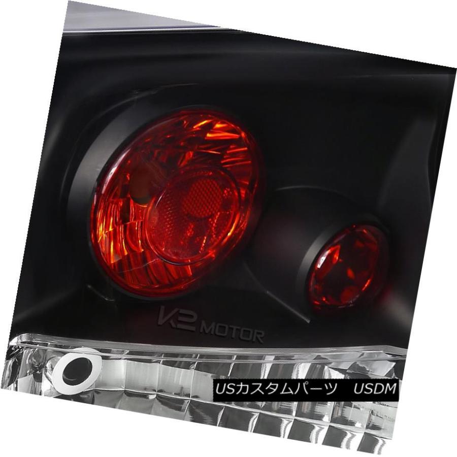 テールライト 2005-2008ダッジチャージャーブラックテールライトリア