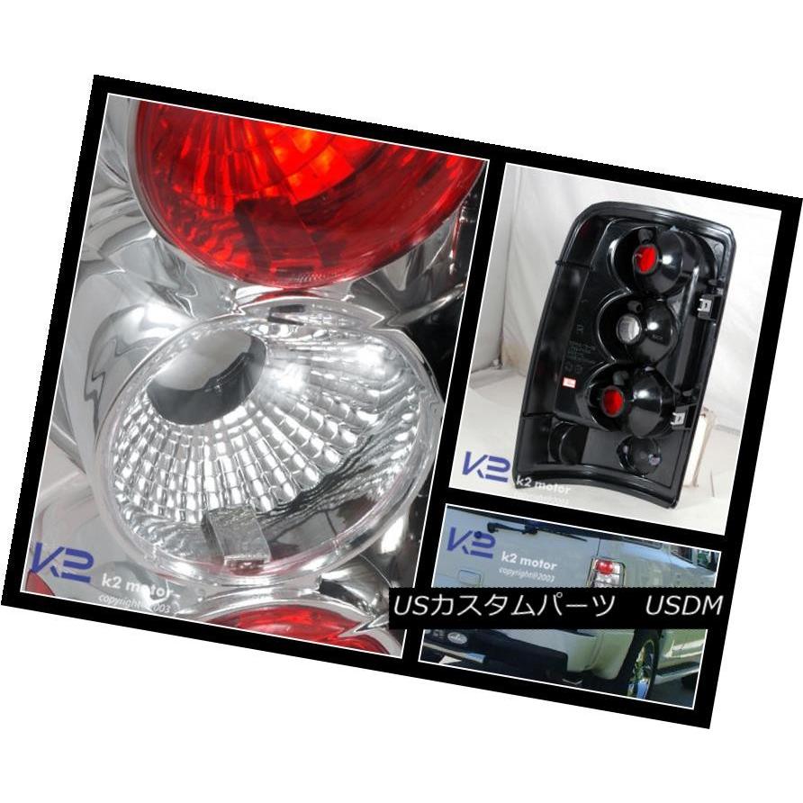 テールライト 2000-2006 GMC Yukon XLクロームヘッドライト+バーン </ wbr>、ランプごと+クロームクリアテールライの画像
