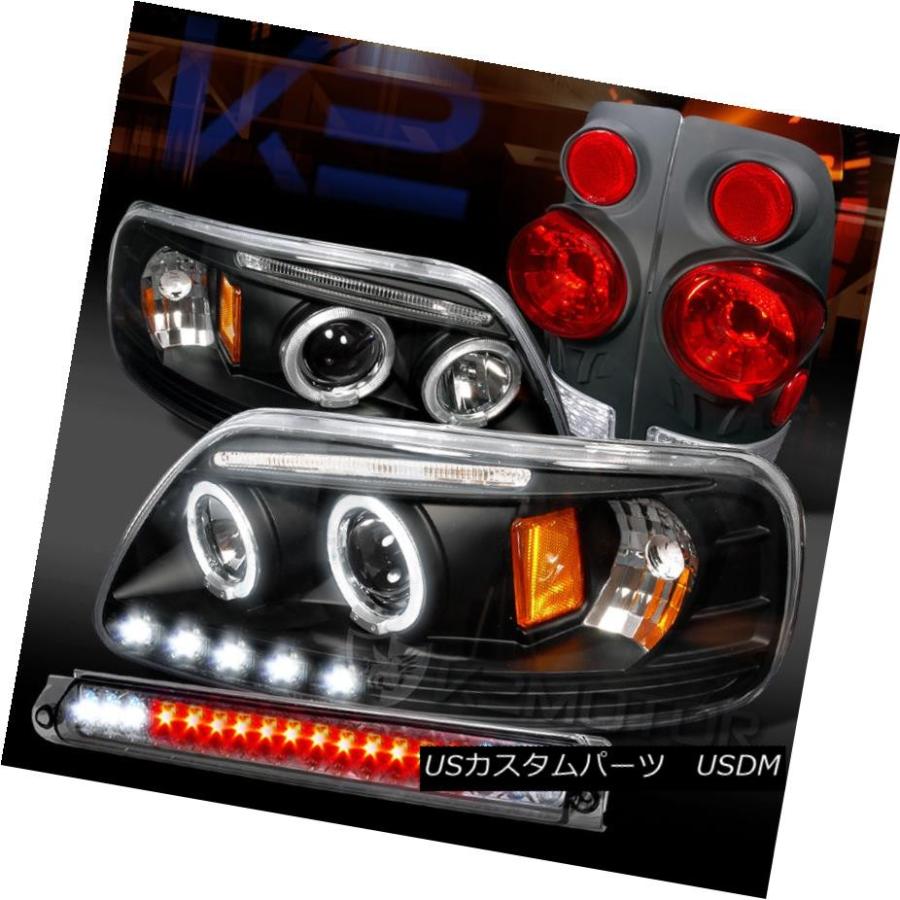 テールランプ 97-03 F150黒いこと月暈LED映写機前照灯+五分五分 l照明ランプ+雲煙LED第3打ちきり 車、バイク、自転車-その他ライト-自動車
