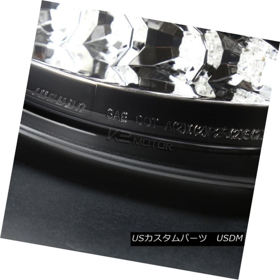 テールライト 2007年?2014年Chevy Silverado Black LEDブレーキテールライト 2007-2014 Chevy Silveの画像