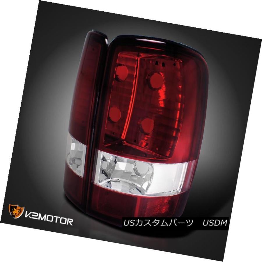 USテールライト GMCシーボー00-06郊外のタホユコンXL XLTレッドクリアテールライト Yukon Taillights For Suburban  00-06 Chevy GMC Tahoe Red XL XLT Clear 車用品