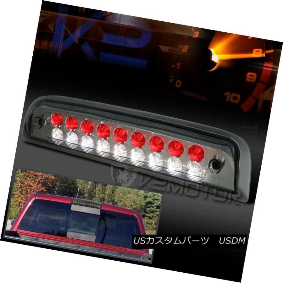 テールライト 14-16 Chevy Silverado GMC Sierra Smoke LED第3ブレーキライト+レッド＆クリーナー <