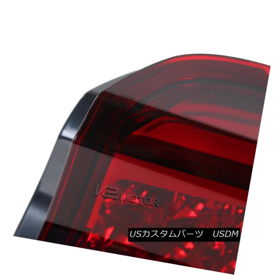 テールライト 2005-2008ダッジチャージャSRT8 R / TレッドクリアLEDテールライトリアブレーキランプ 2005-2008 Dodgeの画像