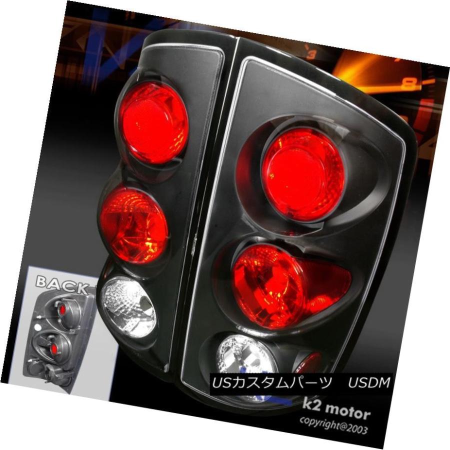 テールライト 2002-2006 Dodge Ram 1500 2500ブラックテールライトペア 2002-2006 Dodge Ram 1500 2