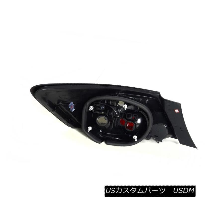 テールライト グロスブラック06-11シビッククーペ2Drテールライトスモークレンズランプ Glossy Black For 06-11 Civicの画像