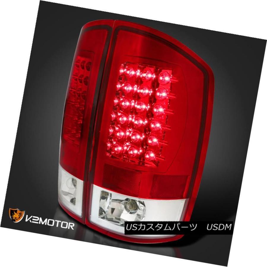 テールライト 2002-2006 Dodge Ram 1500 2500 3500 LEDリアテールライトランプ赤色左+右 2002-2006 Dod