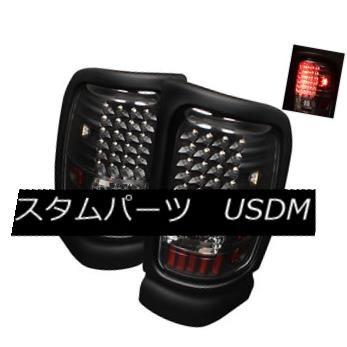 テールライト ドッジ94-01 RAM 1500/2500/3500ブラックLEDテールライトブレーキランプ左＆amp; 右 Dodge 94-01