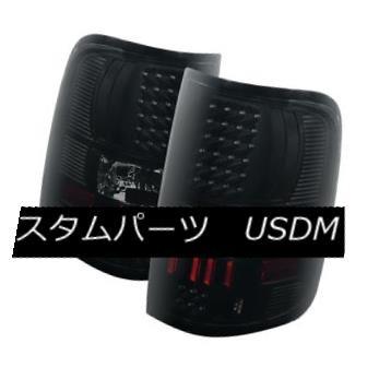 テールライト フォード04-08 F150 F-150ブラックスモークLEDテールブレーキライト左＆amp; 右セット Ford 04-08 F150