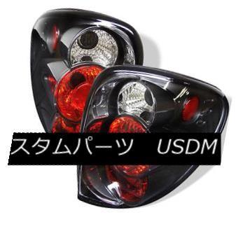 テールライト ドッジ・クライスラー01-07キャラバンタウン＆amp; カントリーヴォイジャーブラックユーロスタイルのテールライト Dodge Chr