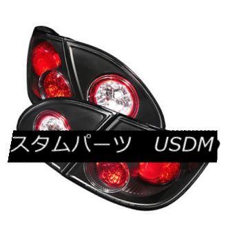 テールランプ トヨタ03-08カローラブラックユーロスタイルリアテールライトランプセットCE LE S XRS Toyota 03-08 Coroll その他ライト-自動車-ライト、レンズ