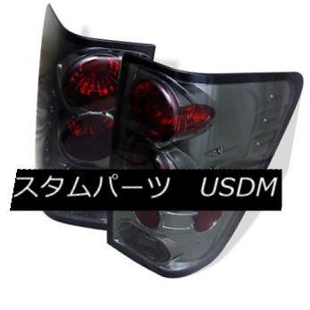テールライト フィット日産04-14タイタン煙ユーロスタイルリアテールライトブレーキランプセットピックアップ Fit Nissan 04-14 Tit