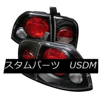 テールライト ホンダ96-97アコード2dr / 4drブラックLEDリアテールライトブレーキランプセットDX EX LX Honda 96-97 A