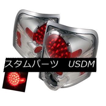 テールライト フォード02-05エクスプローラー4ドアクリアLEDテールブレーキライト左＆amp; 右セット Ford 02-05 Explorer