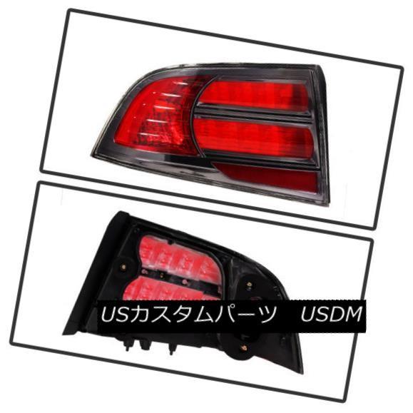 テールライト アキュラ07-08 TLタイプS交換リアテールブレーキライト左右セット Acura 07-08 TL Type S Replacemenの画像