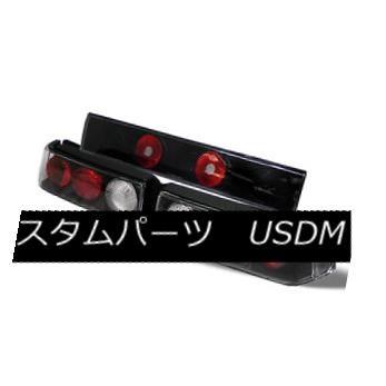 テールライト ホンダ88-91シビック3drハッチバックブラック3pcリアテールブレーキライトランプセット Honda 88-91 Civic 3dr