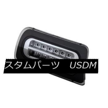 テールライト シボレー94-04 S10 GMCソノマスタンダードキャブLED第3回第3回ブレーキライトスモークティンテッド Chevy 94-04