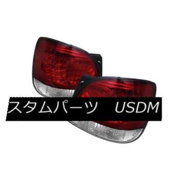テールライト 98-05レクサスGS300 GS400 GS430レッドクリアLEDリアテールライトランプセダン 98-05 Lexus GS300