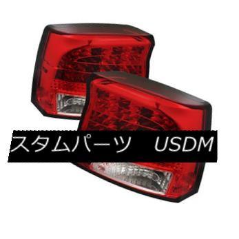テールランプ ドッジ09-10申し受ける器赤いこと読みやすいLEDリアテールライトブレーキランプセット Dodge 09-10 Charger Red Clear ライト、レンズ-その他ライト-車、バイク、自転車