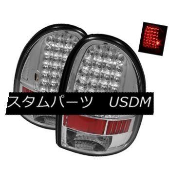 テールライト ドッジ96-00キャラバンタウン＆amp; カントリーヴォイジャー98-03デュランゴクリアLEDテールライト Dodge 96-00