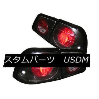 テールライト フィット日産97-99マキシマブラックユーロスタイルリアテールライトブレーキランプSE GXE GLE Fit Nissan 97-99