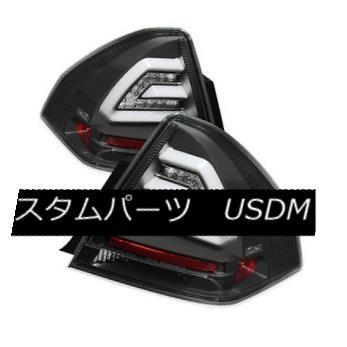 テールライト Chevy 06-13インパラブラックハウジングLEDネオンチューブテールブレーキライトLS LT LTZ SS Chevy 06-13