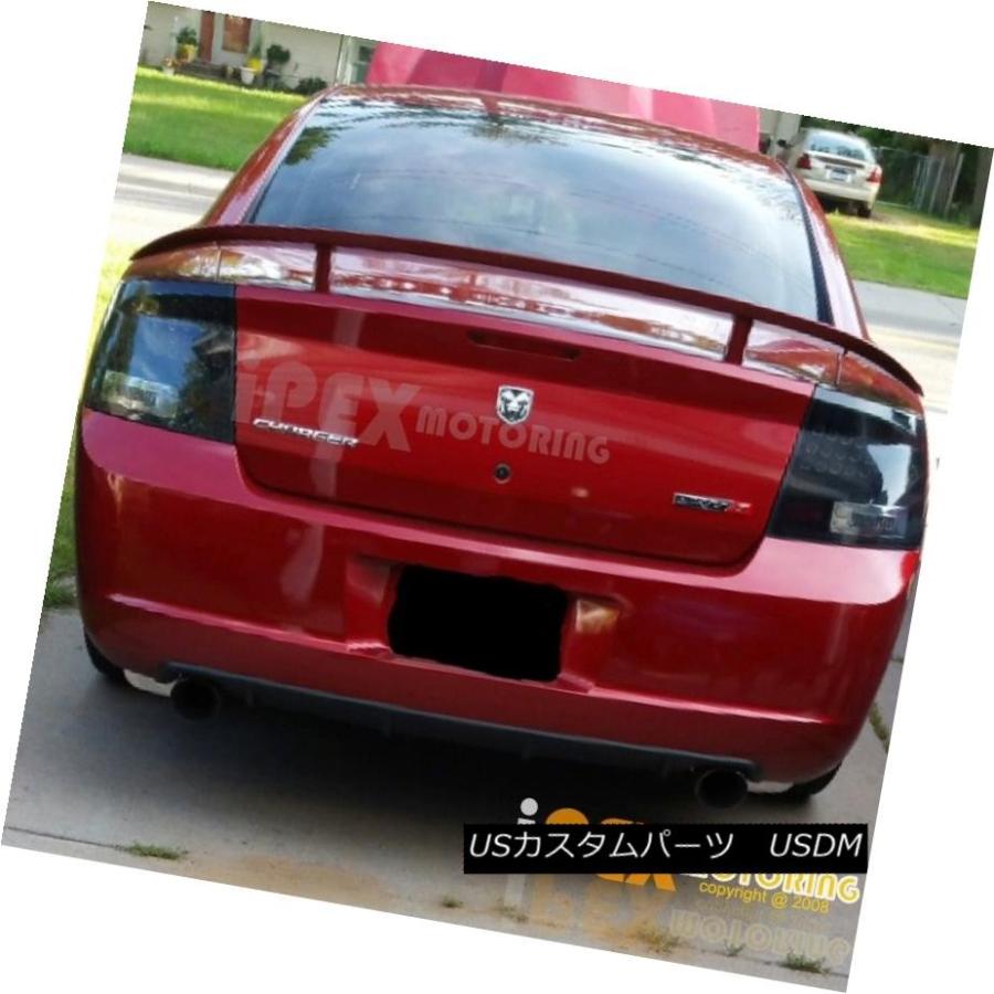 テールライト ダークブラックスモーク* ULTRA BRIGHT * 2006-2008ダッジチャージャーLEDテールライトランプペア Dark Blの画像