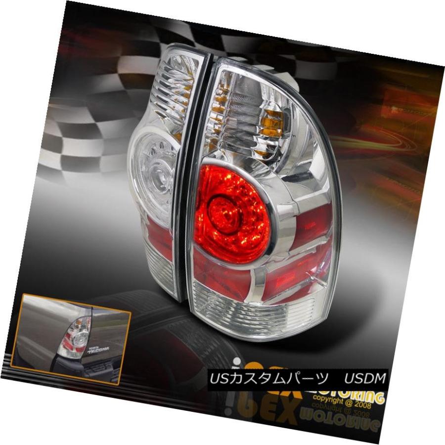 テールランプ トヨタタコマウルトラブライトLEDテールライトブレーキランプクローム NEW For 2005-2012 Toyota Tacoma U 自動車-ライト、レンズ