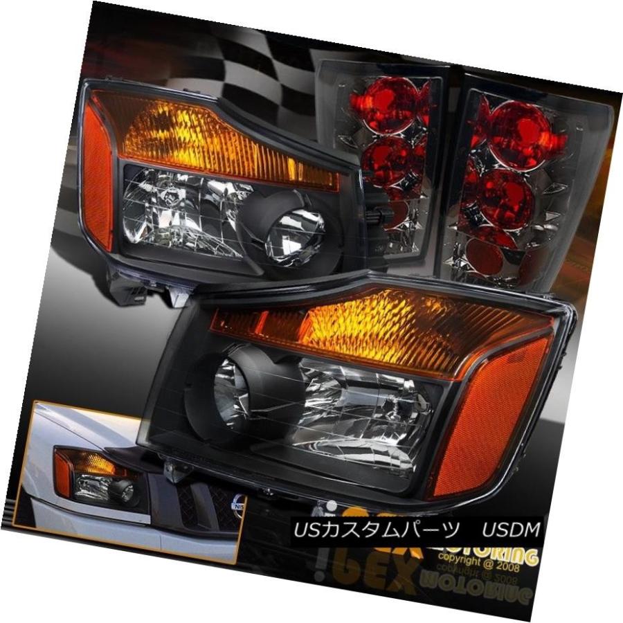 テールライト 2004年?2014年のNEW日産タイタンピックアップブラック 