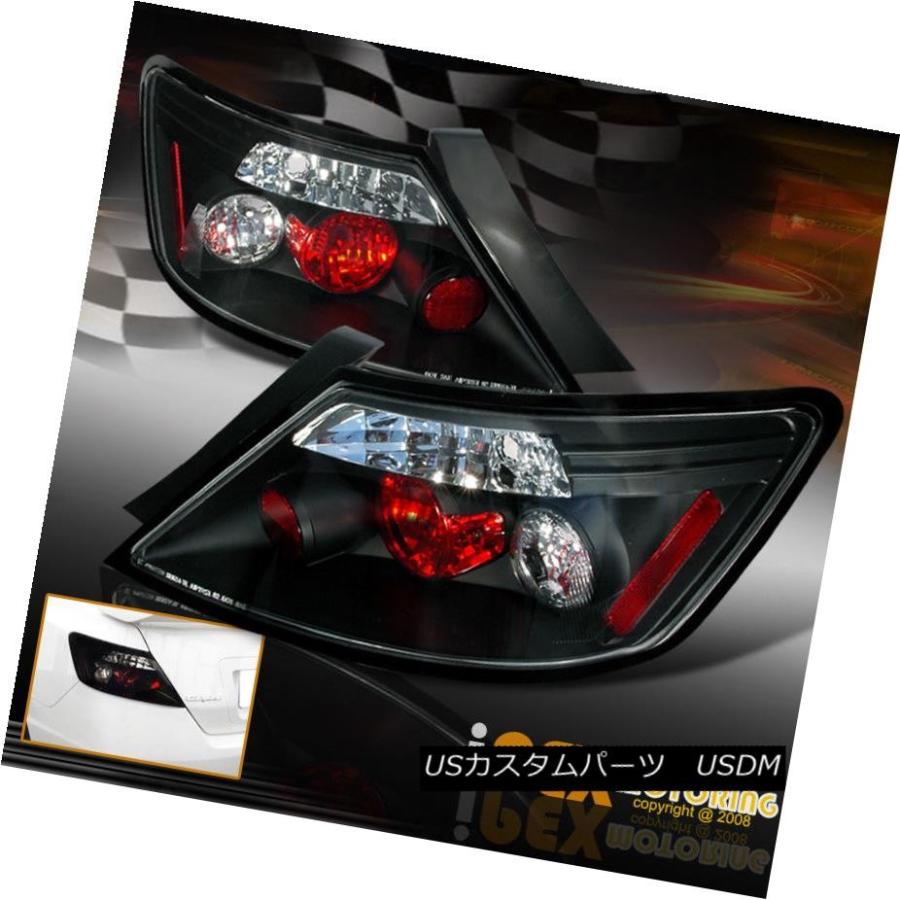 テールライト 2006  -  2011年ホンダシビック2DrクーペFG JDMブラックタイプ-Rスタイルテールライトランプ For 2006-201