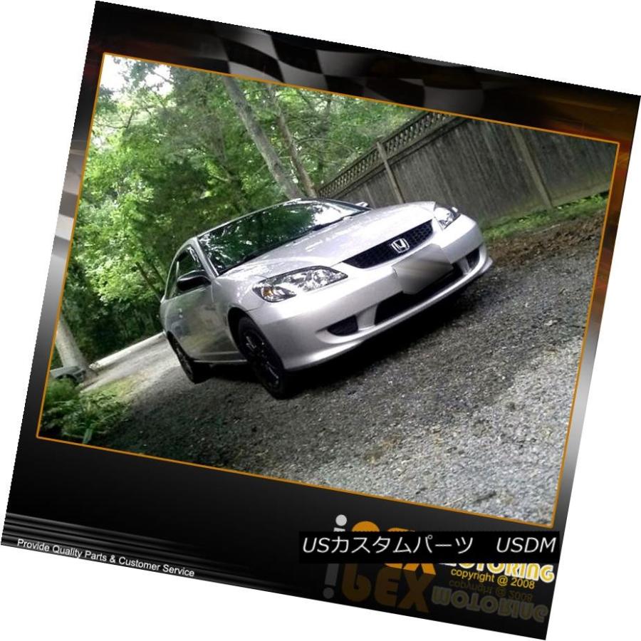 テールライト 2004-2005ホンダシビック2DrクーペブラックJDMスタイルヘッドライト+ LEDテールライト 2004-2005 Honda Cの画像