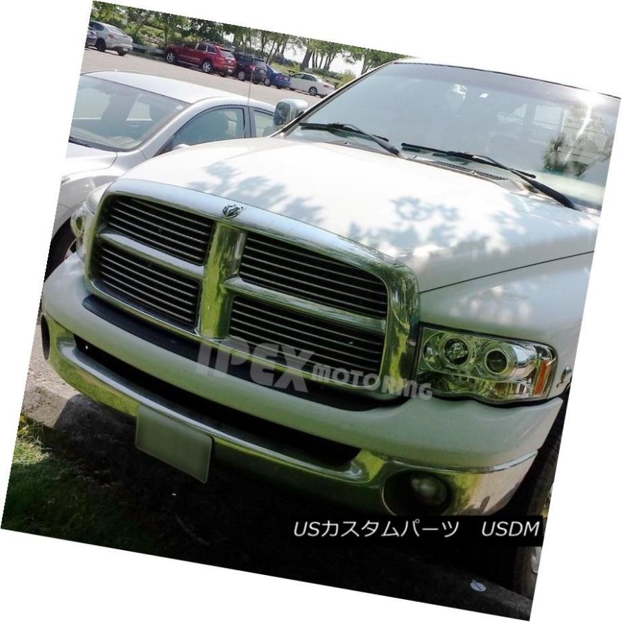 テールライト 02-05ドッジRAM 1500/2500ハロープロジェクタークロームヘッドライト+ LEDテールライト 02-05 Dodge RAMの画像