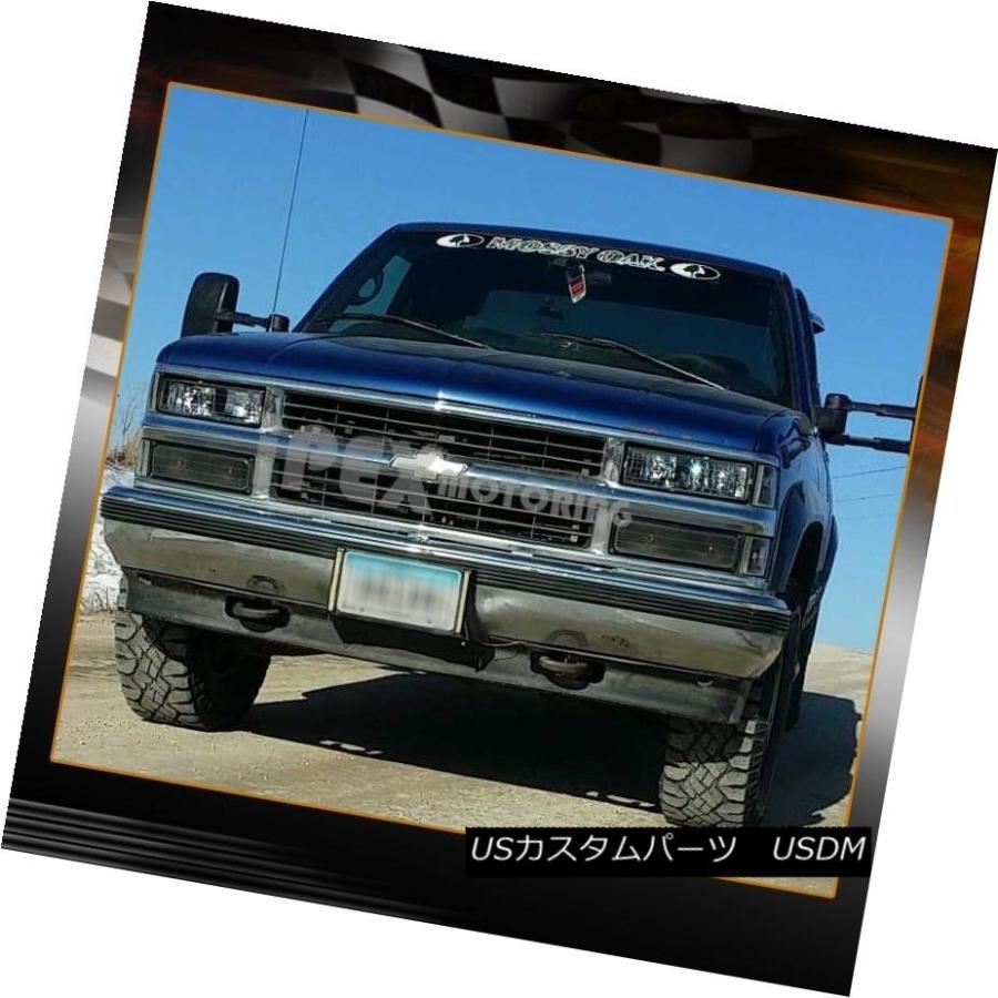テールライト 94-98シボレー郊外のタホ[完全な10PC]ブラックヘッドライト+ダークスモークテールライト 94-98 Chevy Suburbanの画像