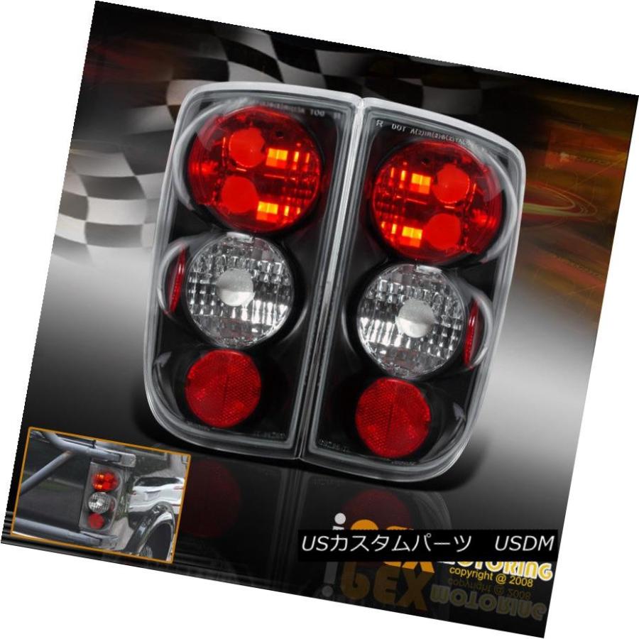 テールライト ペアL + R 1995-2004シボレーブレイザー/ GMCジミーブラックテールライト Pair L+R 1995-2004 Chev