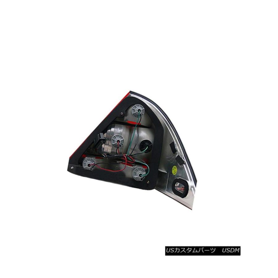 テールライト 2001?2004年メルセデスベンツW203 Cクラス赤色煙LEDテールライトリアブレーキランプ 2001-2004 Mercedes-の画像