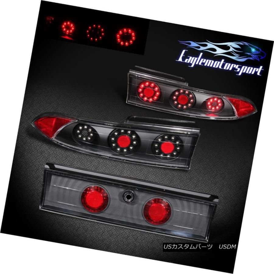 テールライト 1995 1996 1997 1998 1999 Mitsubishi Eclipse BlackリアブレーキLEDテールライトセット