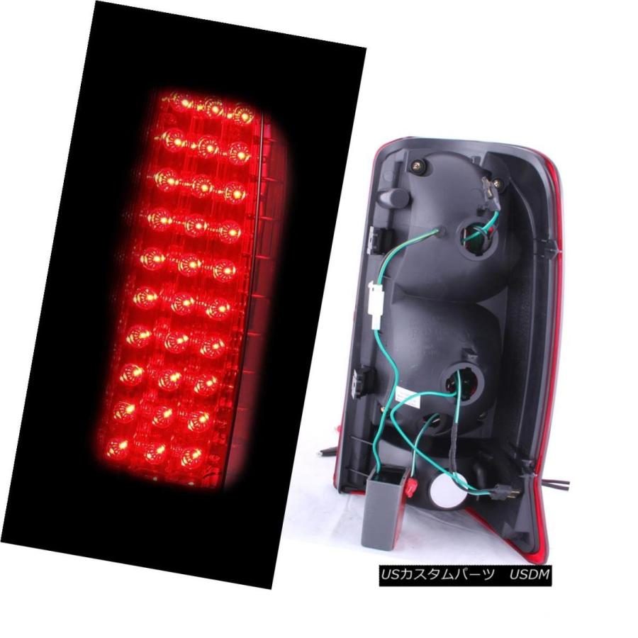 テールライト [LEDスモーク] 2002 2003 2004 2005 2006キャデラック・エスカレードRed Rear Tail Lights_1