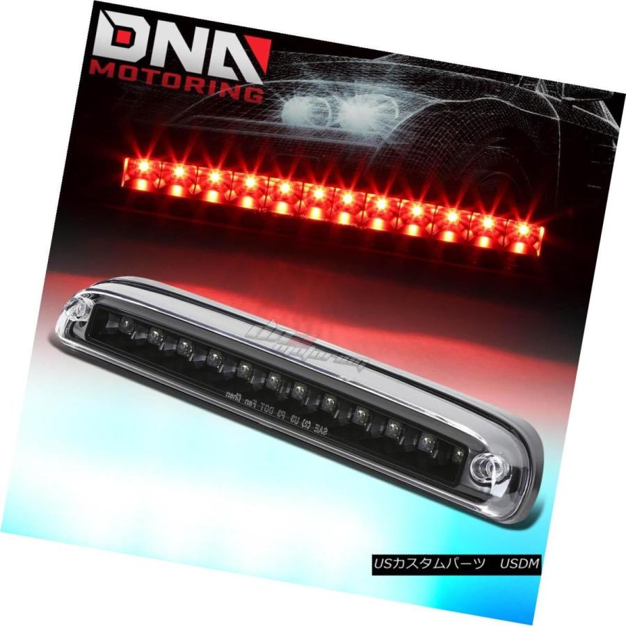 テールライト FOR 99-16 SUPERDUTY / RANG ERブラックハウジングリアルーフ赤LED 3RDブレーキ/ストップ