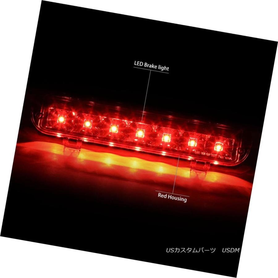 テールライト FOR 09-11 FORD FLEX V6 SUVレッドLED 3速テールブレーキライト/ランプ交換 FOR 09-11 FORD F_1
